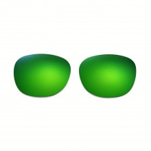 New Walleva Emerald Polarized Replacement Lenses For Ray-Ban Clubmaster RB3016 51mm Sunglasses